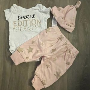 🌟5 for $20🌟 Baby Girl 3 Months 3-Piece Set
